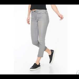 NWT Athleta gray skinny jeans